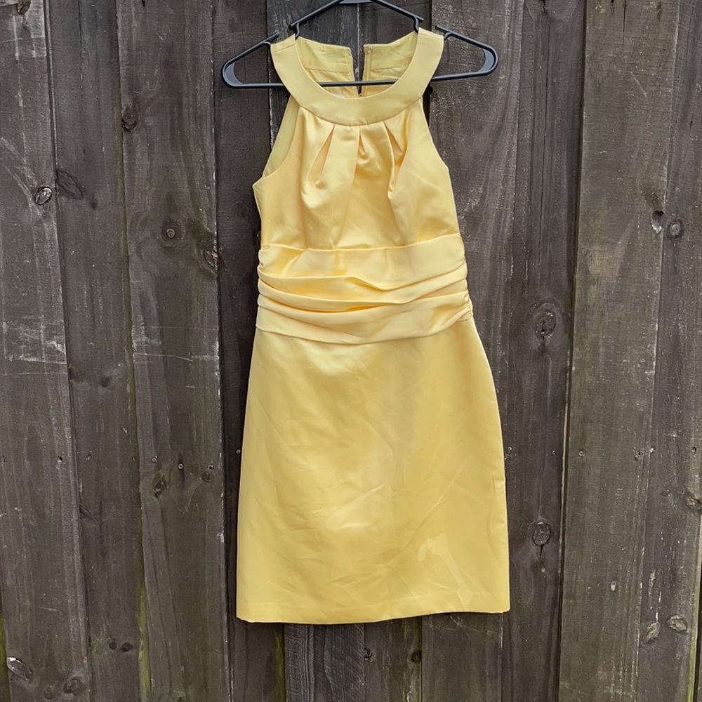 David’s bridal bridesmaid dress
